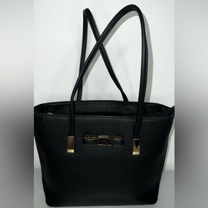 Black handbag